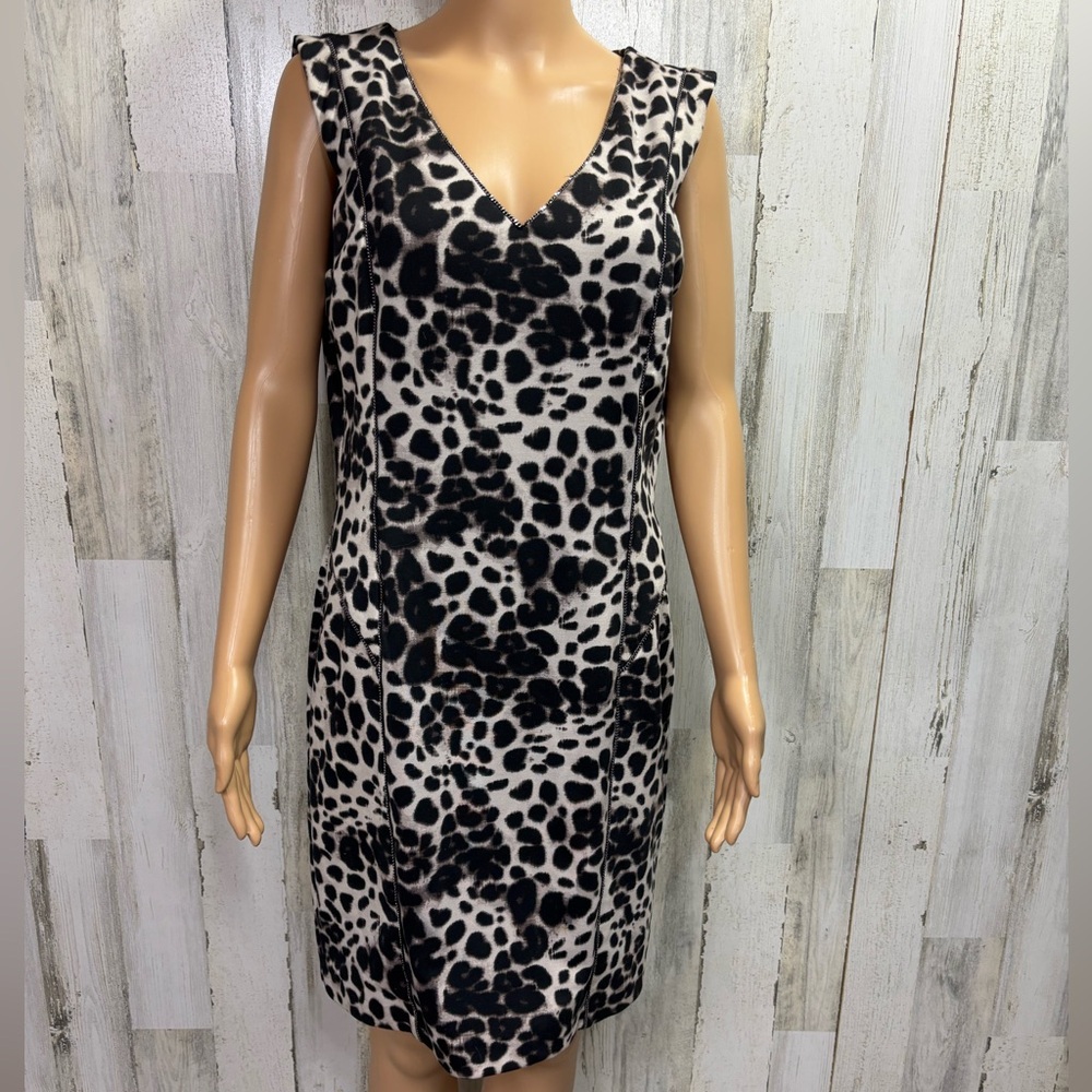 Jennifer Lopez Plus Size Animal‎ Print Sheath Dress